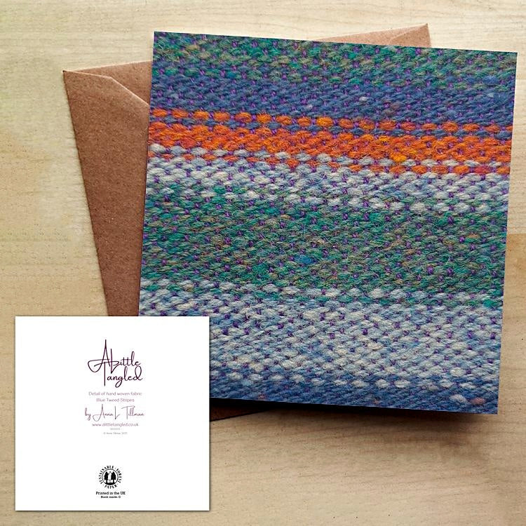 Greetings Cards with Handwoven Images