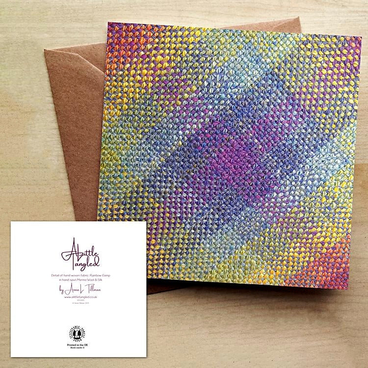 Greetings Cards with Handwoven Images