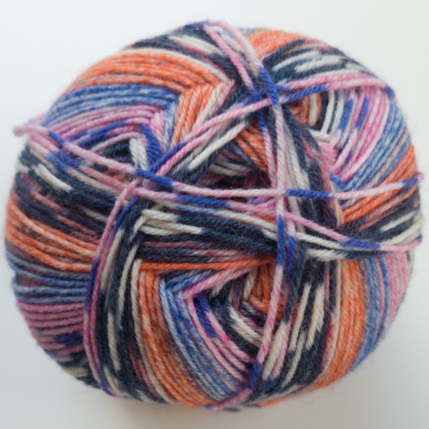 Self Patterning Sock Yarn, Opal Planet for Bergere de France, 100g