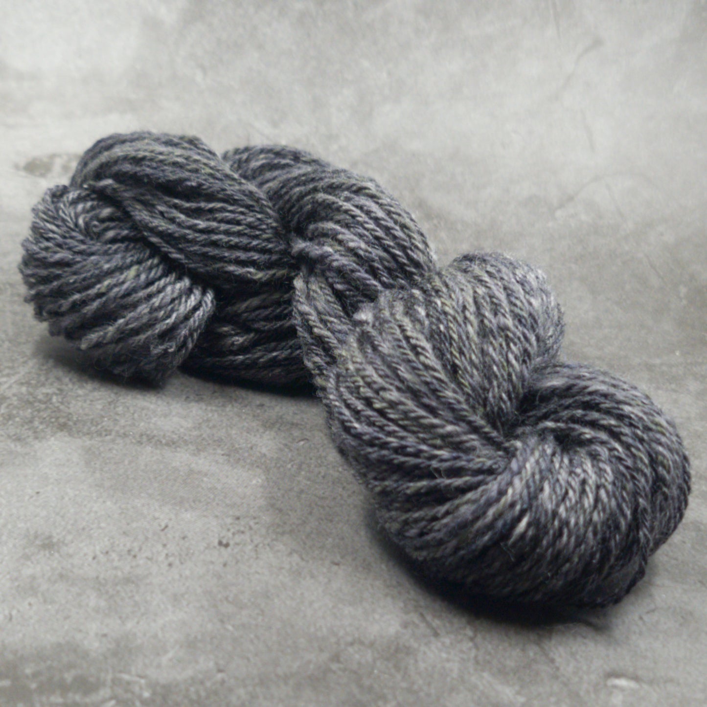 Handspun, DK/Worsted yarn, mini skein, merino wool & silk