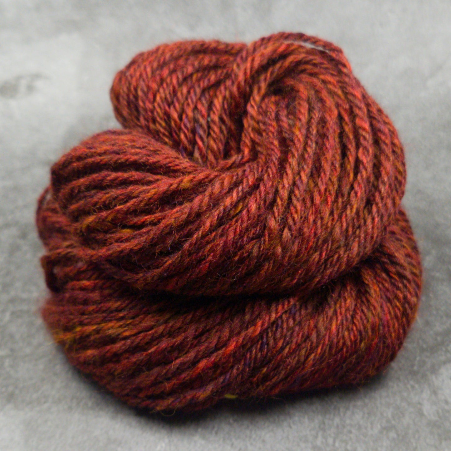 Handspun, DK/Worsted yarn, mini skein, merino wool & silk