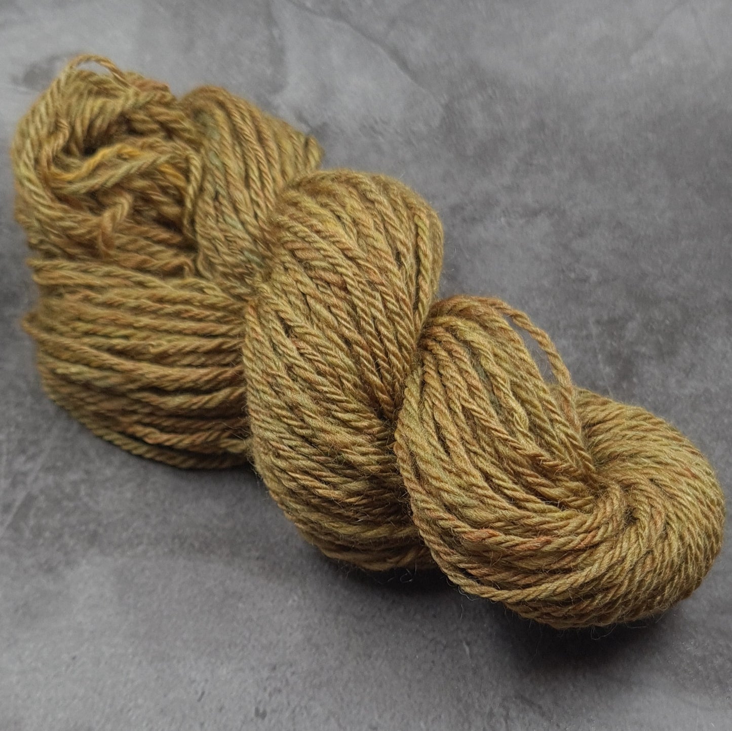 Handspun, DK/Worsted yarn, mini skein, merino wool & silk