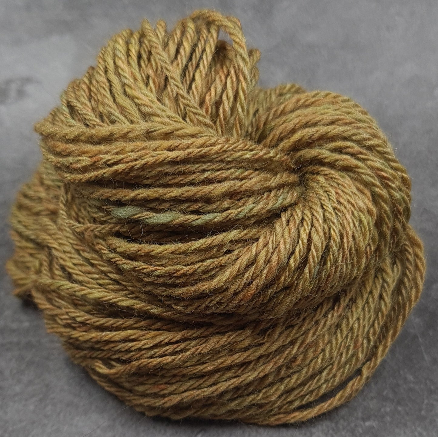 Handspun, DK/Worsted yarn, mini skein, merino wool & silk