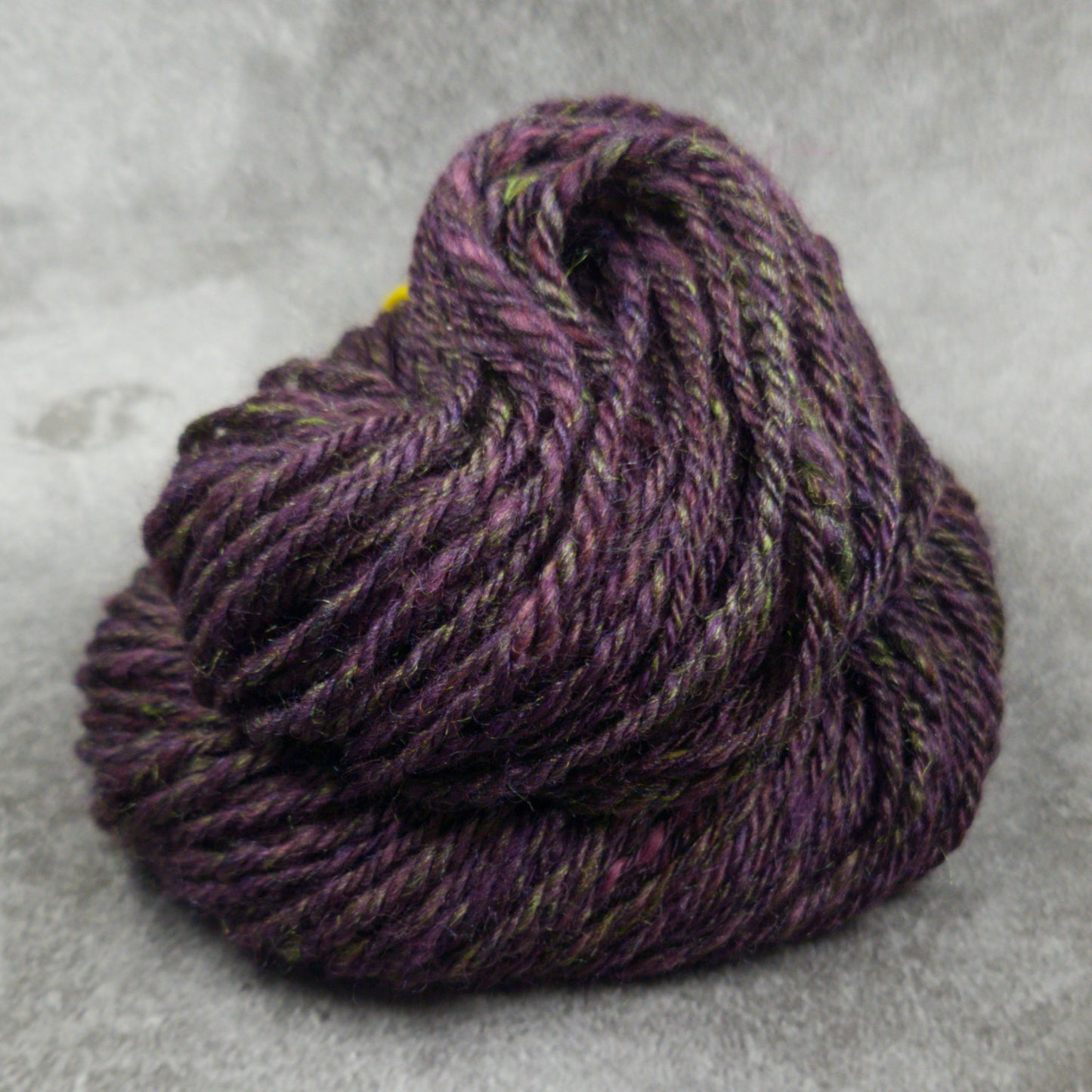 Handspun, DK/Worsted yarn, mini skein, merino wool & silk