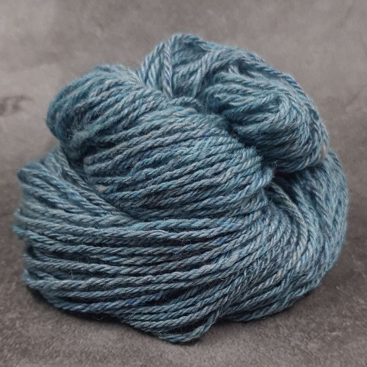 Handspun, DK/Worsted yarn, mini skein, merino wool & silk