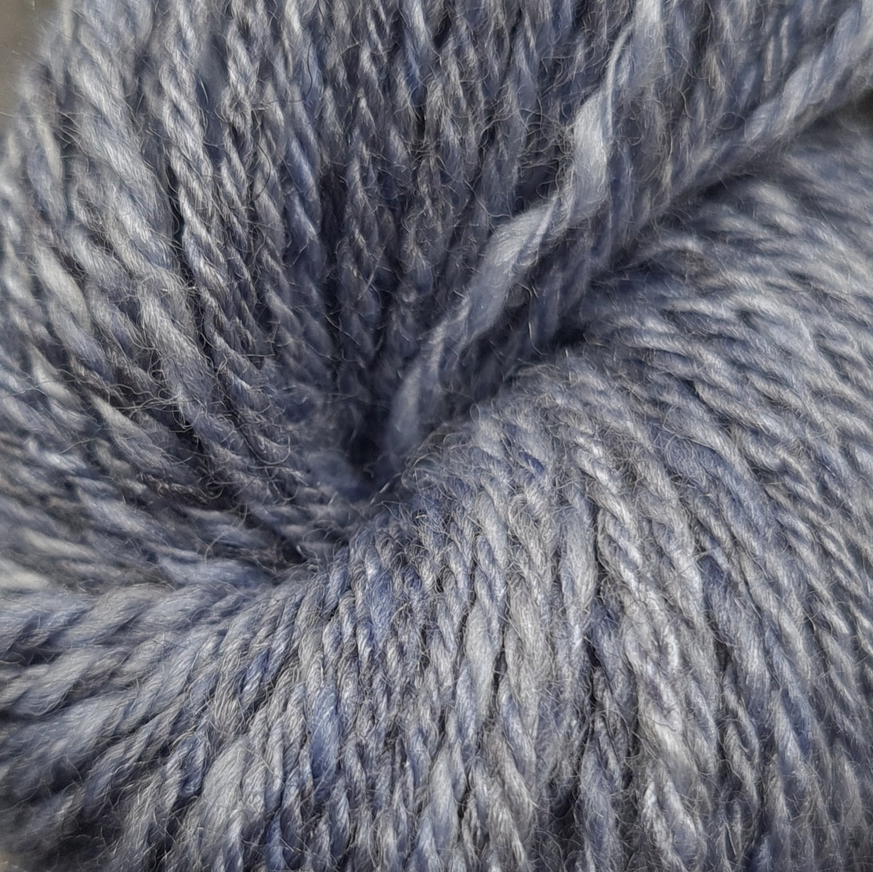 Handspun, DK/Worsted yarn, mini skein, merino wool & silk