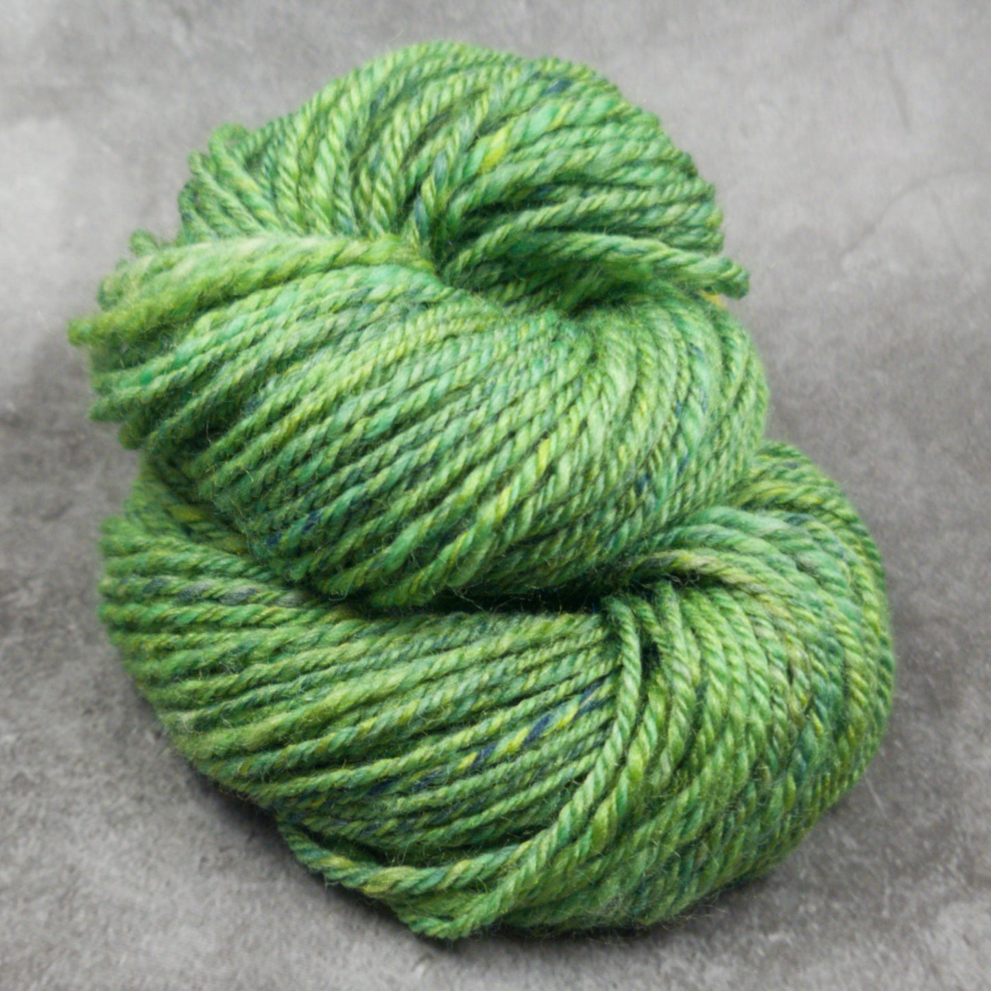 Handspun, DK/Worsted yarn, mini skein, merino wool & silk