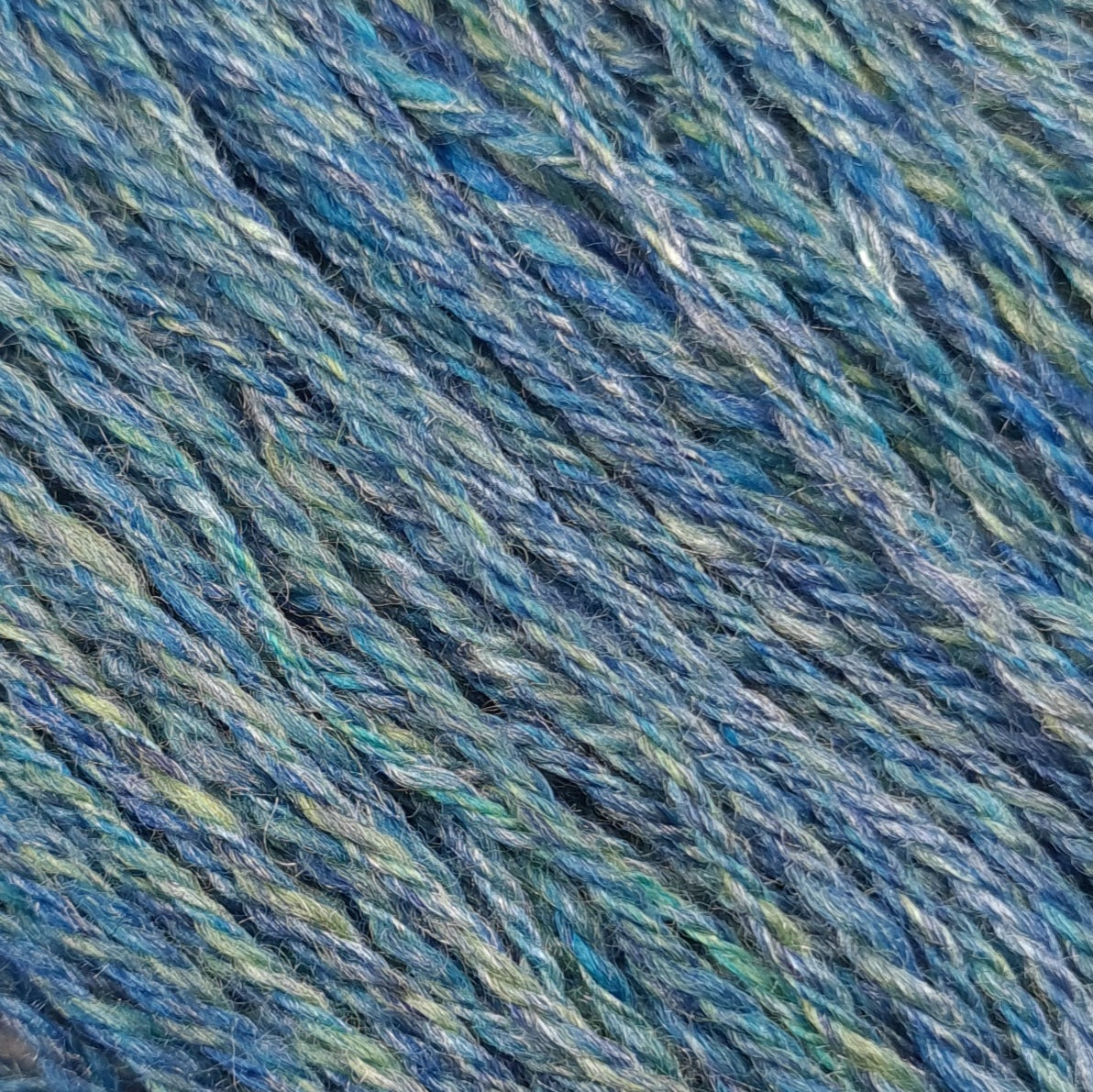 Handspun Worsted/Aran yarn, merino wool & silk, mini skeins