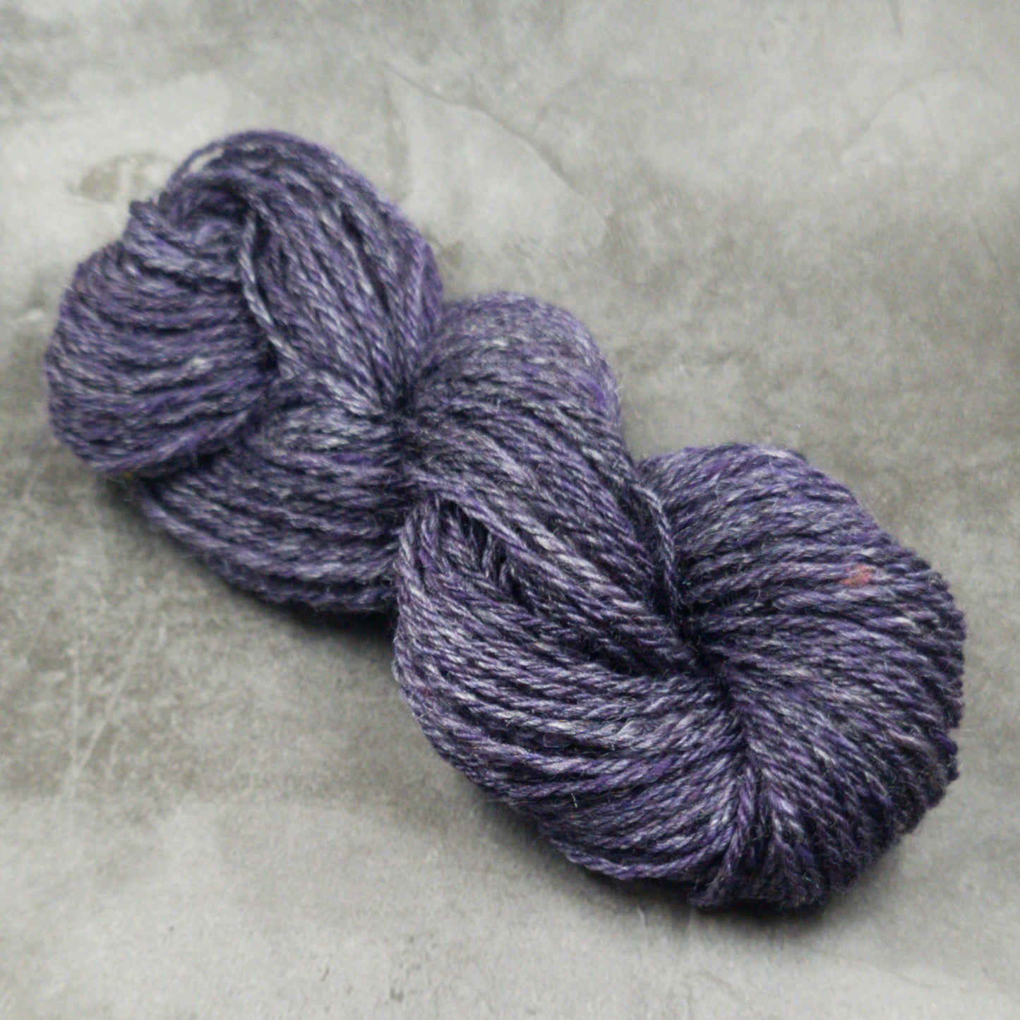 Handspun Worsted/Aran yarn, merino wool & silk, mini skeins
