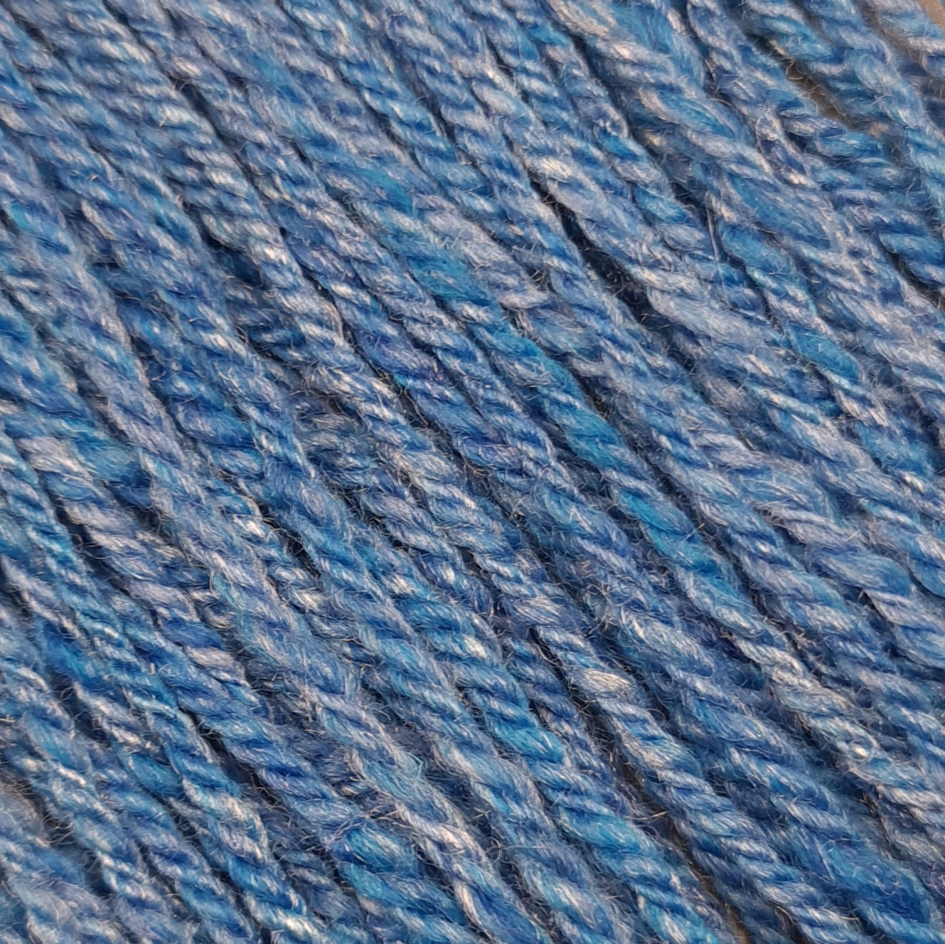 Handspun Worsted/Aran yarn, merino wool & silk, mini skeins