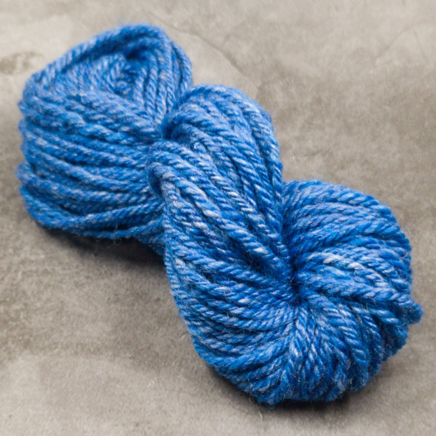 Handspun Worsted/Aran yarn, merino wool & silk, mini skeins