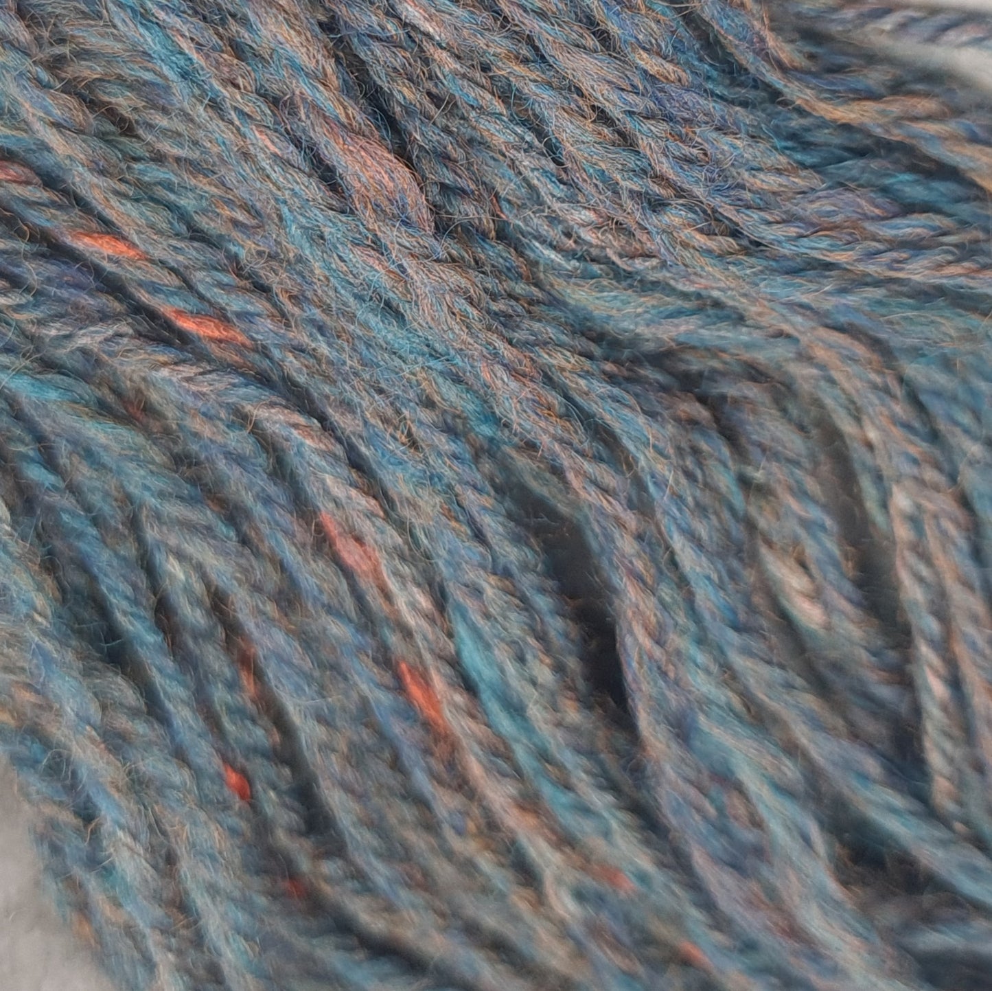 Handspun Worsted/Aran yarn, Wool and Bamboo, micro skeins