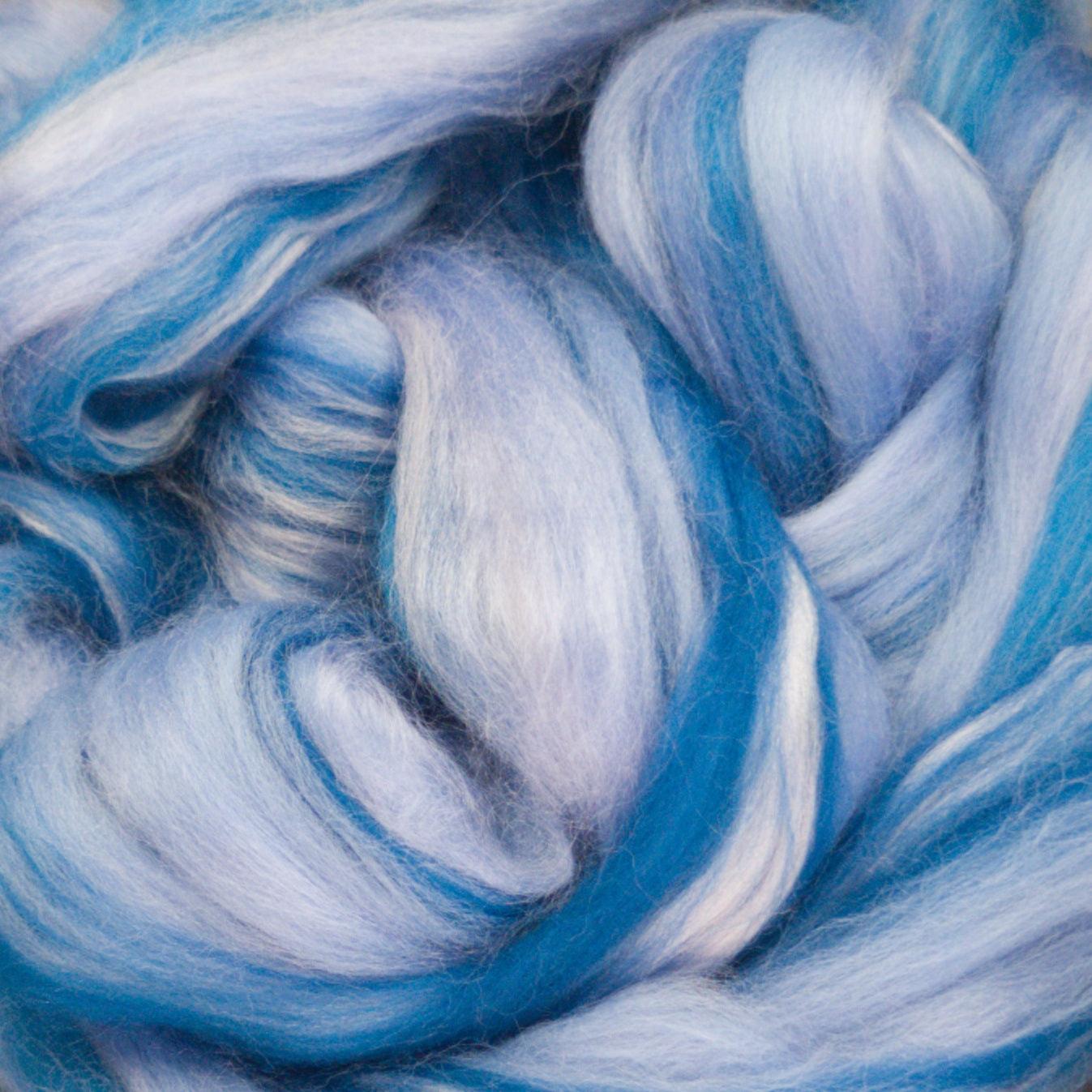 Denim Blues - Merino & Bamboo Combed Top - Portchester Blend