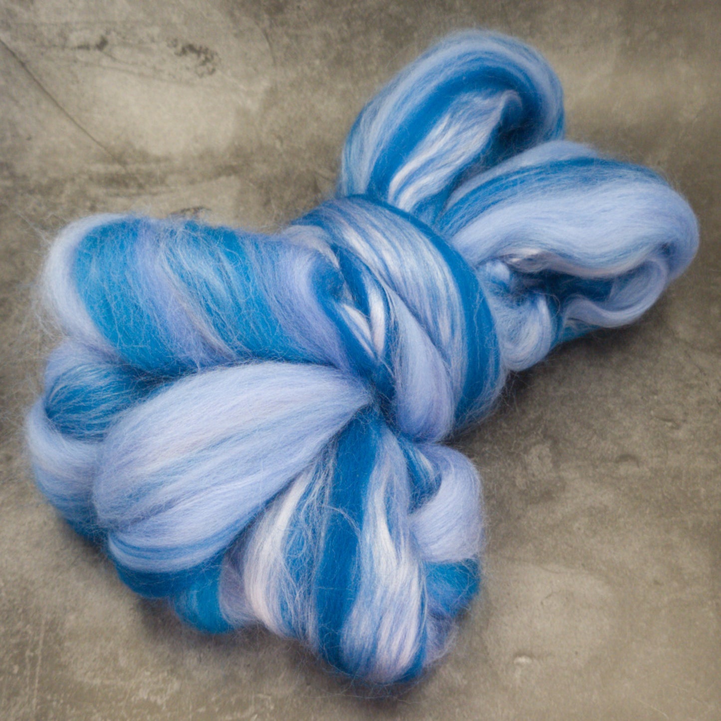 Denim Blues - Merino & Bamboo Combed Top - Portchester Blend