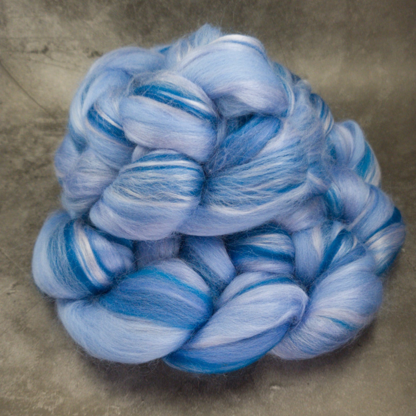 Denim Blues - Merino & Bamboo Combed Top - Portchester Blend