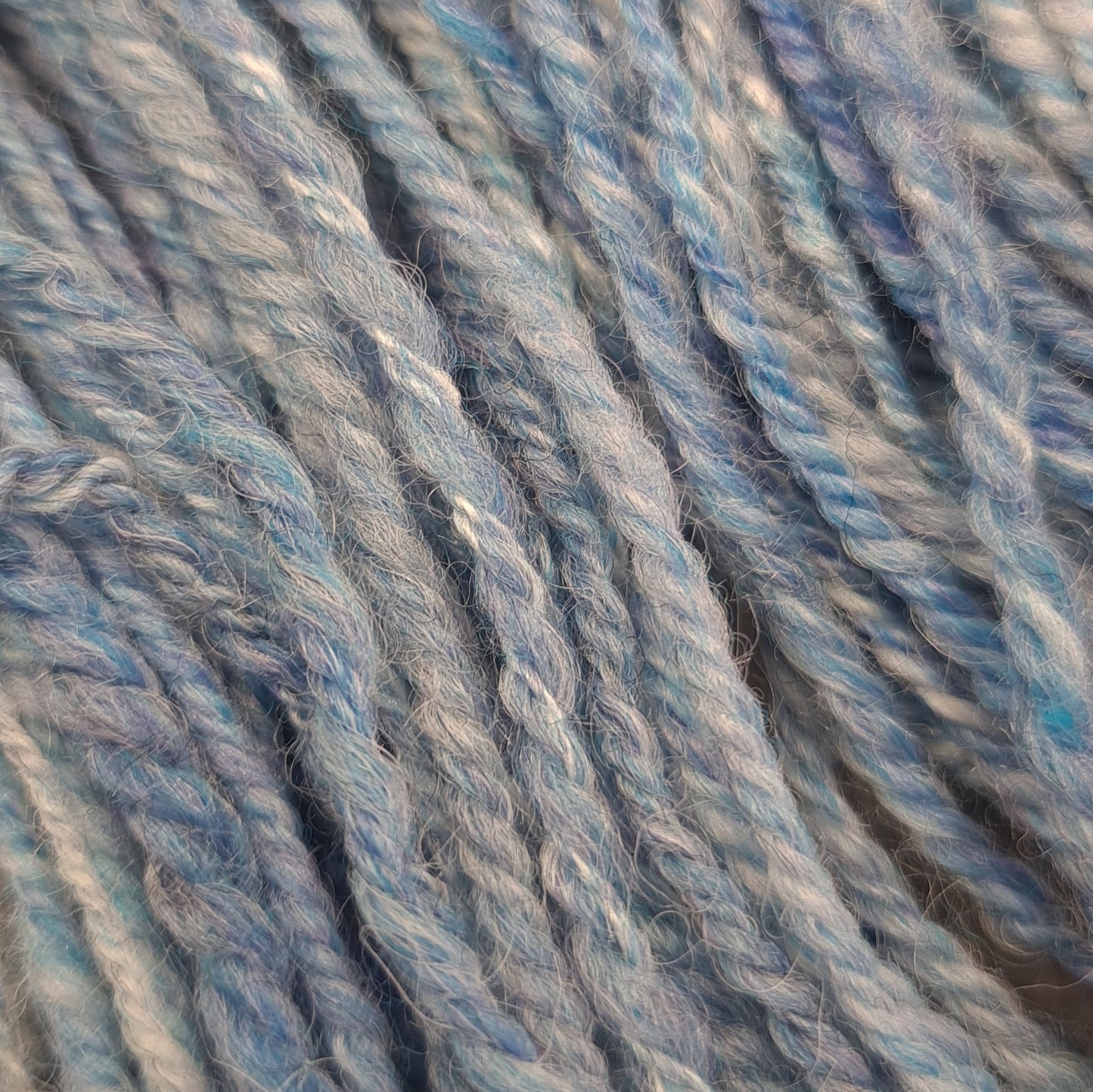 Rolags (or Punis) for spinning, Summer Skies, Special Edition July '24