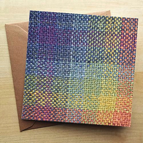 Greetings Cards with Handwoven Images