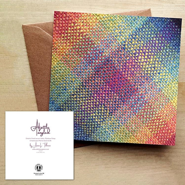 Greetings Cards with Handwoven Images