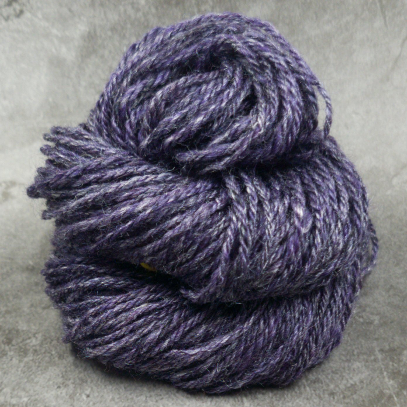 Handspun Worsted/Aran yarn, merino wool & silk, mini skeins