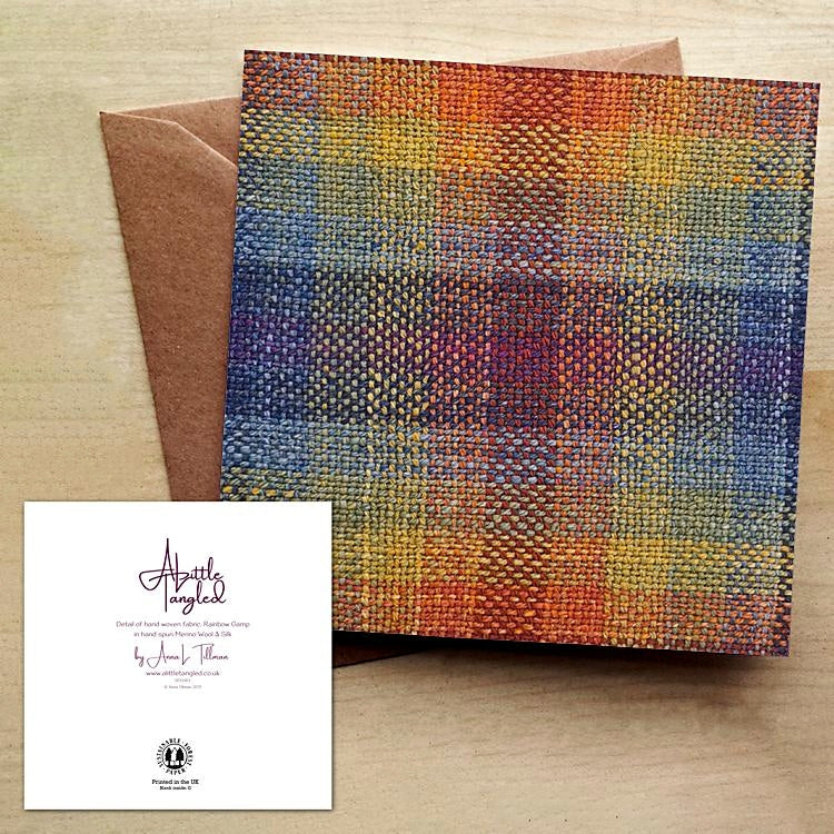 Greetings Cards with Handwoven Images