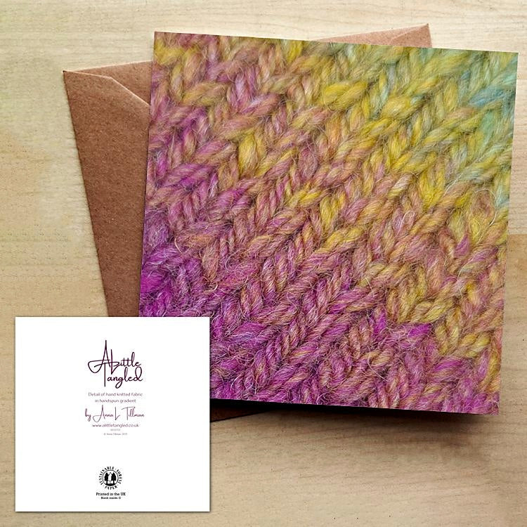 Greetings Cards with Handwoven Images
