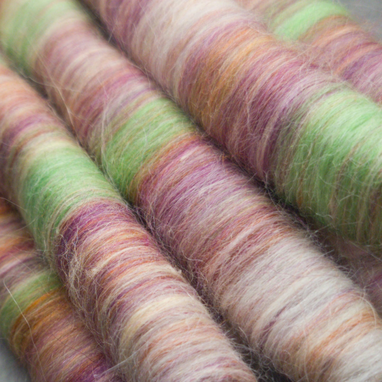 Rolags (or Punis) for spinning, Spring is Coming, Special Edition March '25