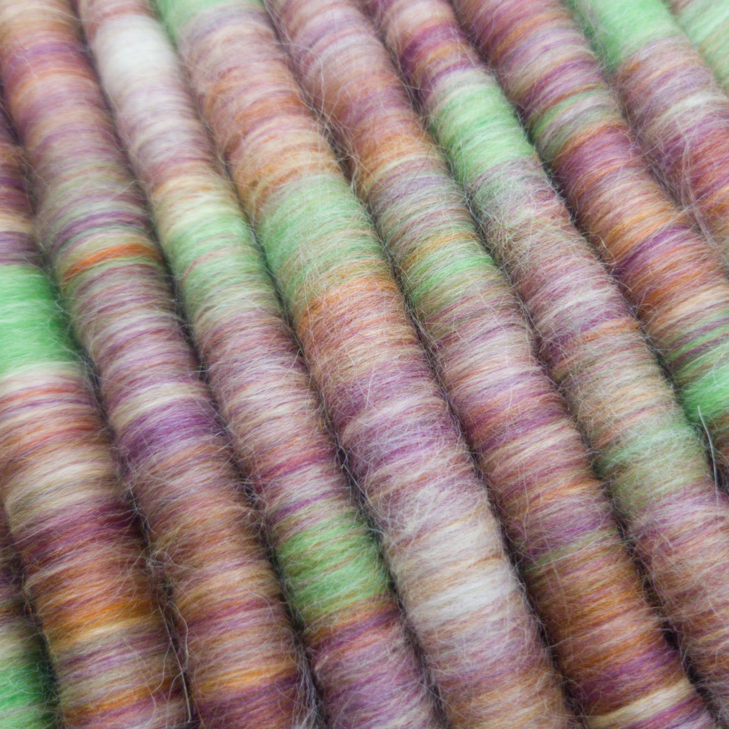 Rolags (or Punis) for spinning, Spring is Coming, Special Edition March '25