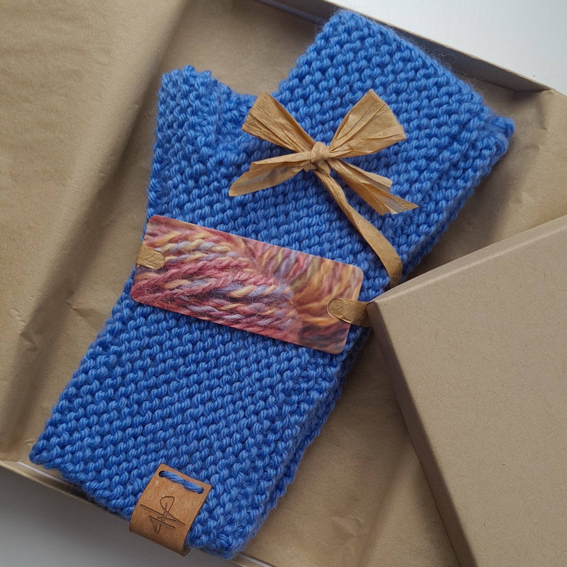 Handknitted Cashmere Wrist Warmers - Jewel Tones a Wrist Warmers from A Little Trinket