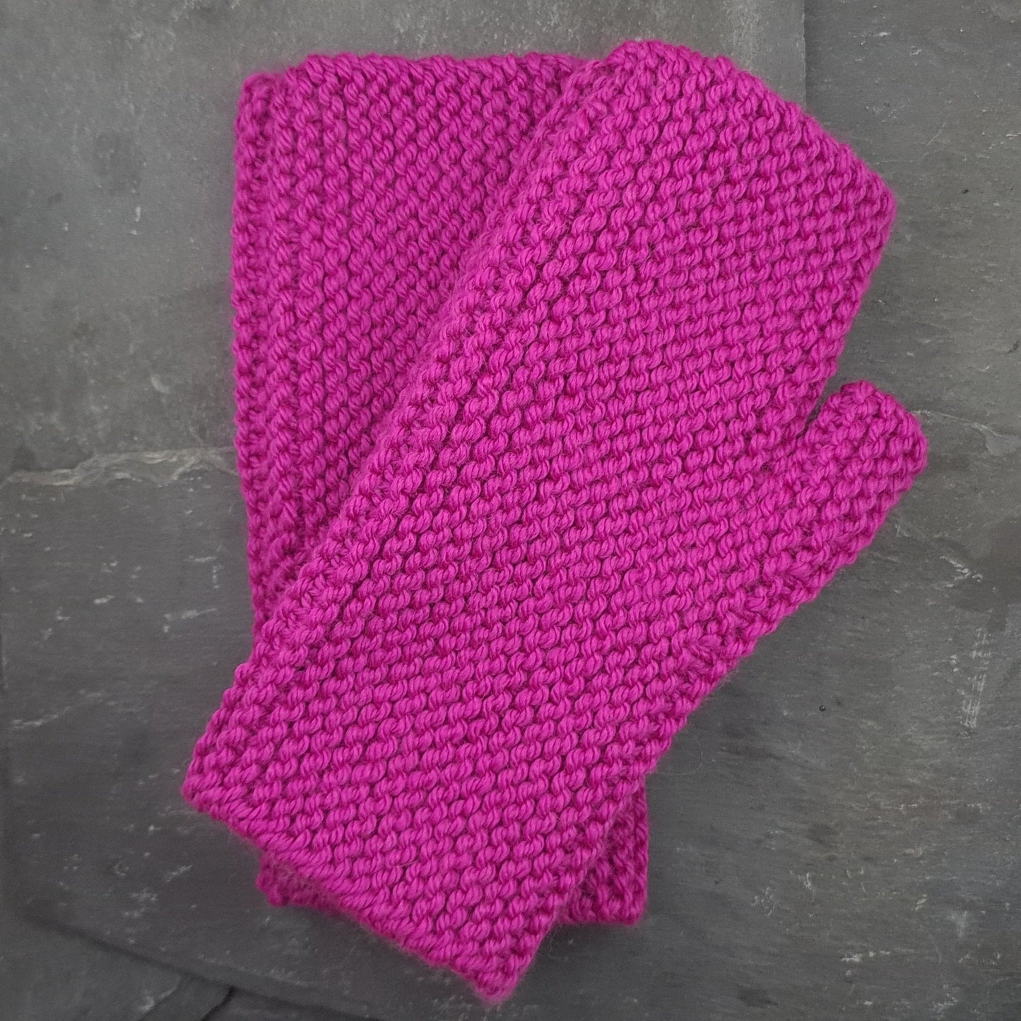 Handknitted Cashmere Wrist Warmers - Jewel Tones a Wrist Warmers from A Little Trinket