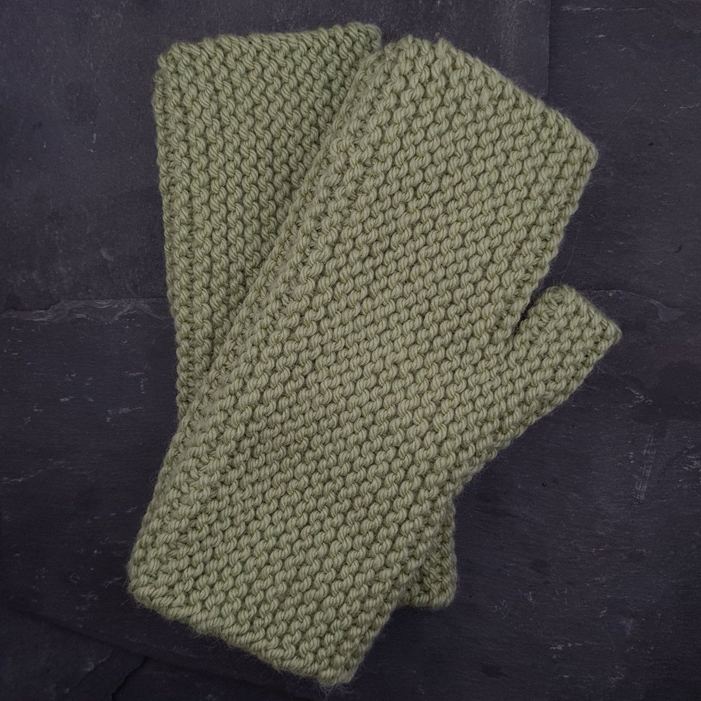 Handknitted Cashmere Wrist Warmers - Soft Shades a Wrist Warmers from A Little Trinket