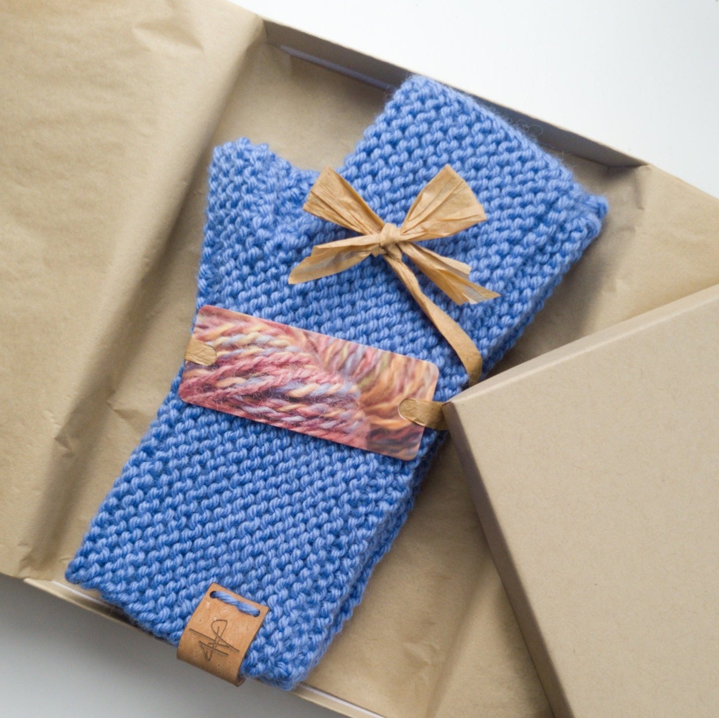 Handknitted Cashmere Wrist Warmers - Soft Shades a Wrist Warmers from A Little Trinket