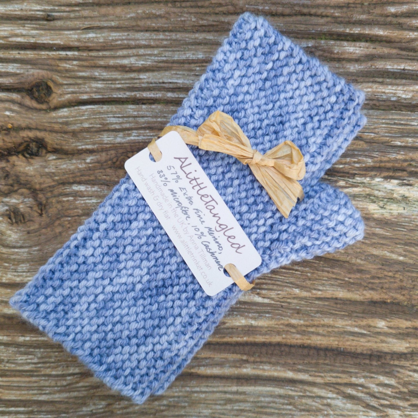 Handknitted Cashmere Wrist Warmers - Subtle Shades a Wrist Warmers from A Little Trinket