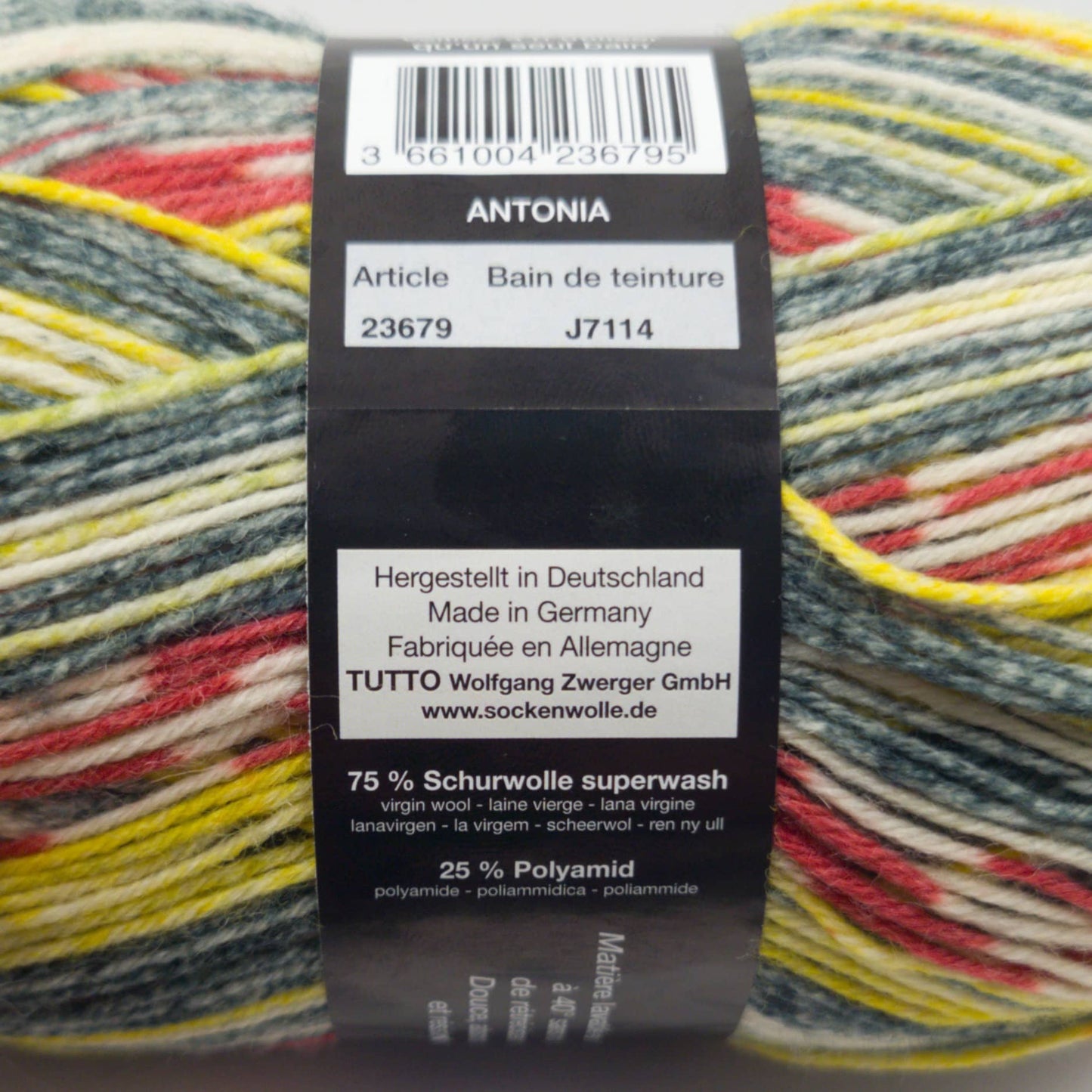 Self Patterning Sock Yarn, Opal Planet for Bergere de France, Otto 23635, 100g