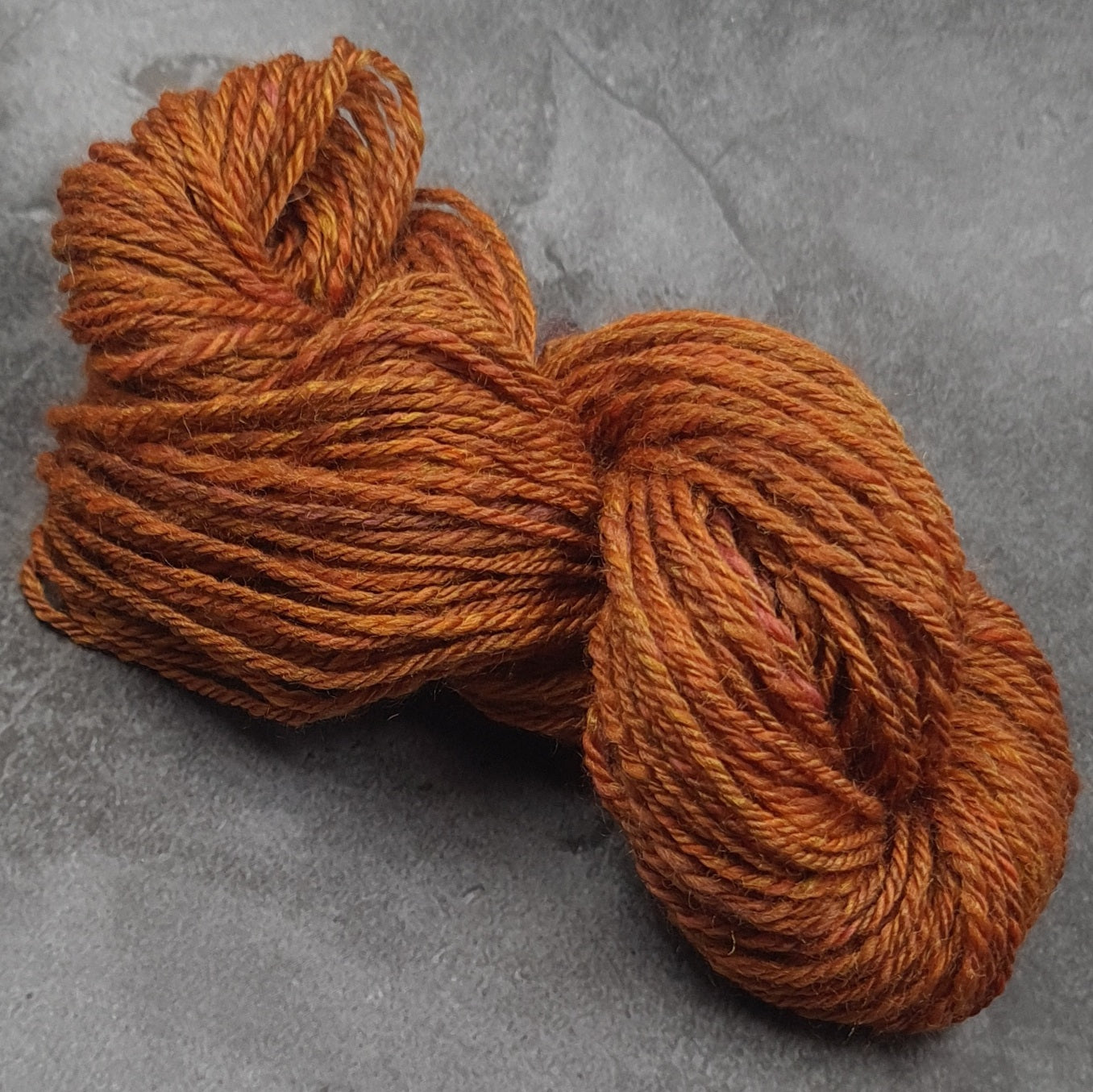 Handspun, DK/Worsted yarn, mini skein, merino wool & silk