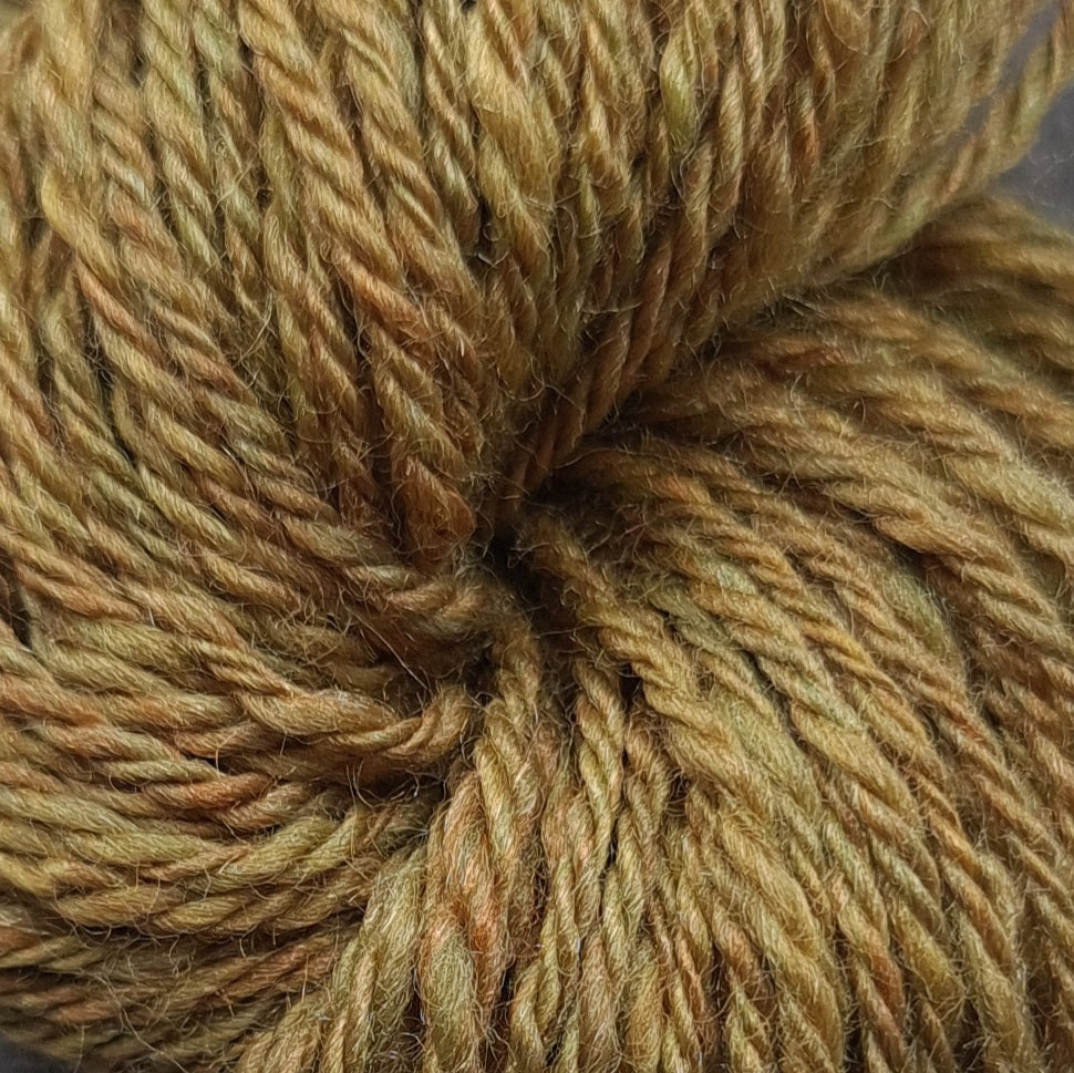Handspun, DK/Worsted yarn, mini skein, merino wool & silk