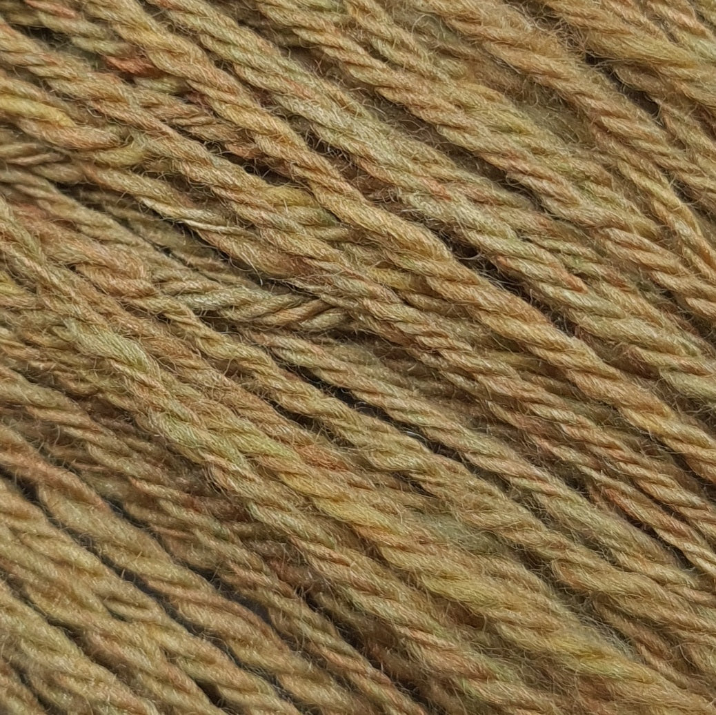 Handspun, DK/Worsted yarn, mini skein, merino wool & silk