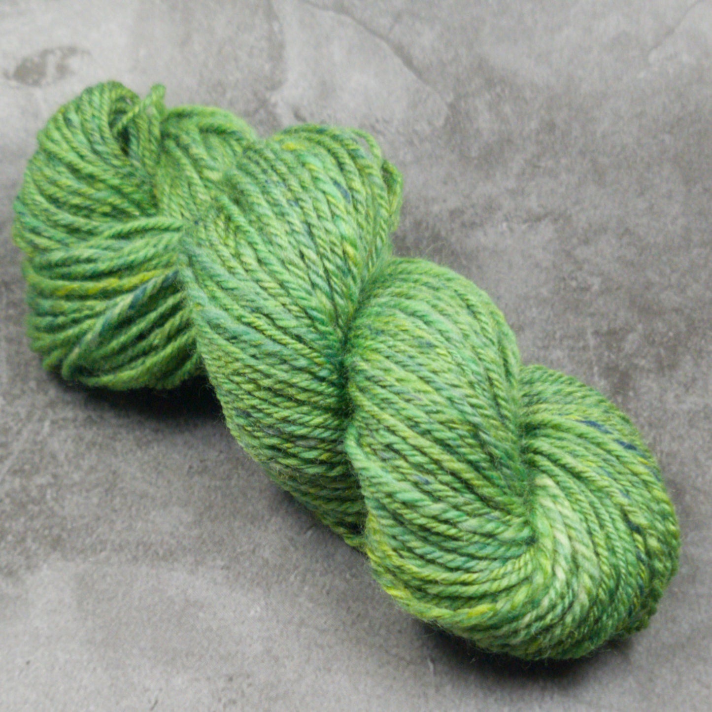 Handspun, DK/Worsted yarn, mini skein, merino wool & silk