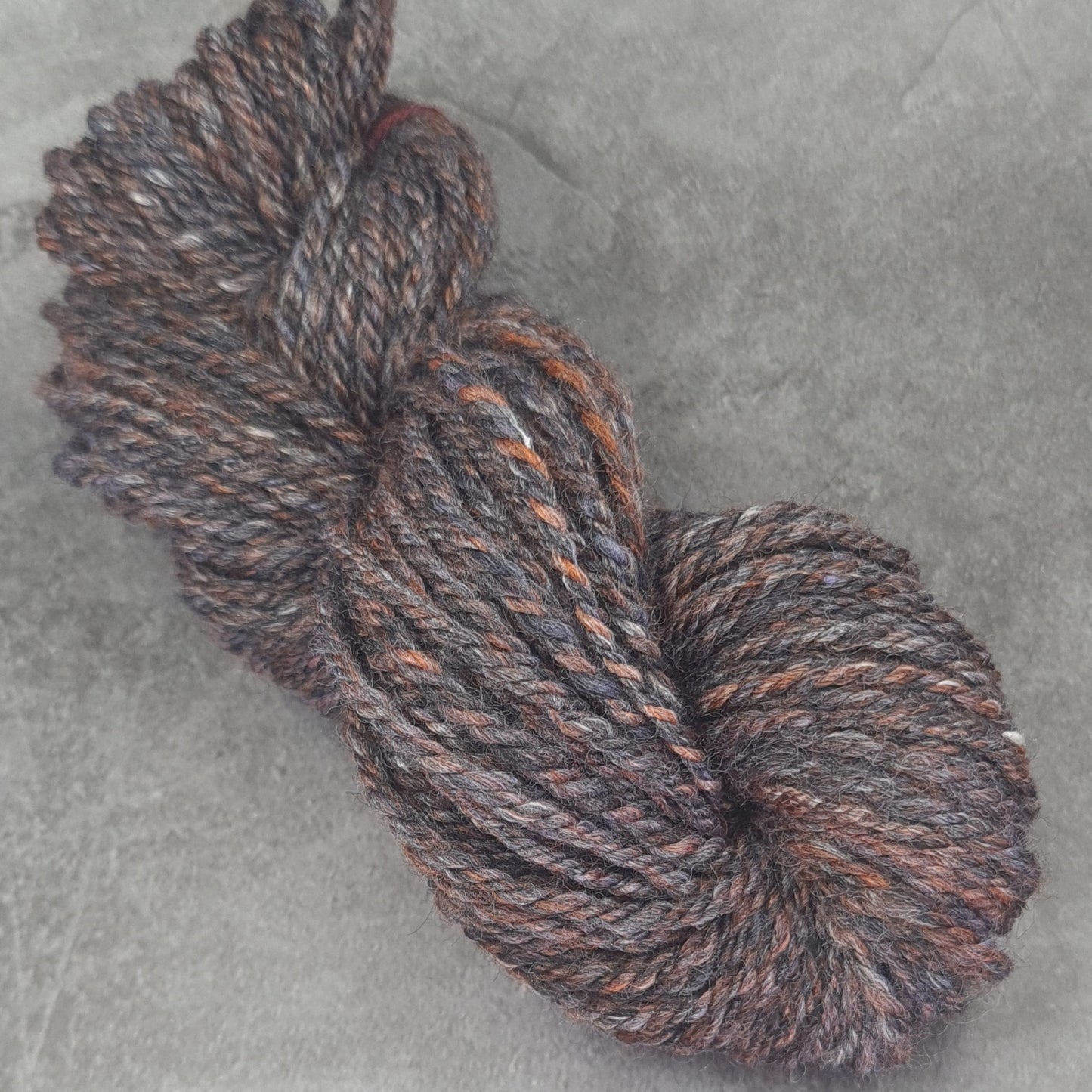 Handspun Worsted/Aran yarn, merino wool, alpaca & silk, mini skeins