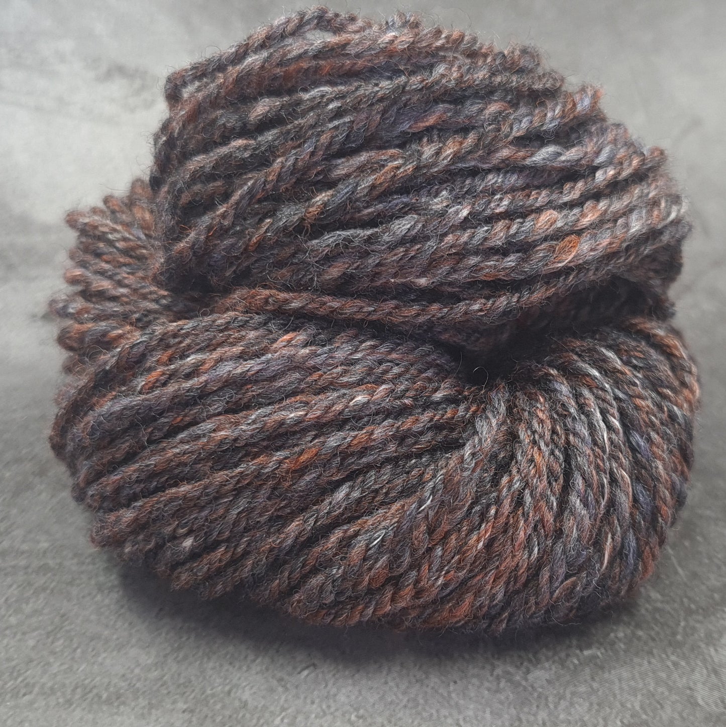 Handspun Worsted/Aran yarn, merino wool, alpaca & silk, mini skeins