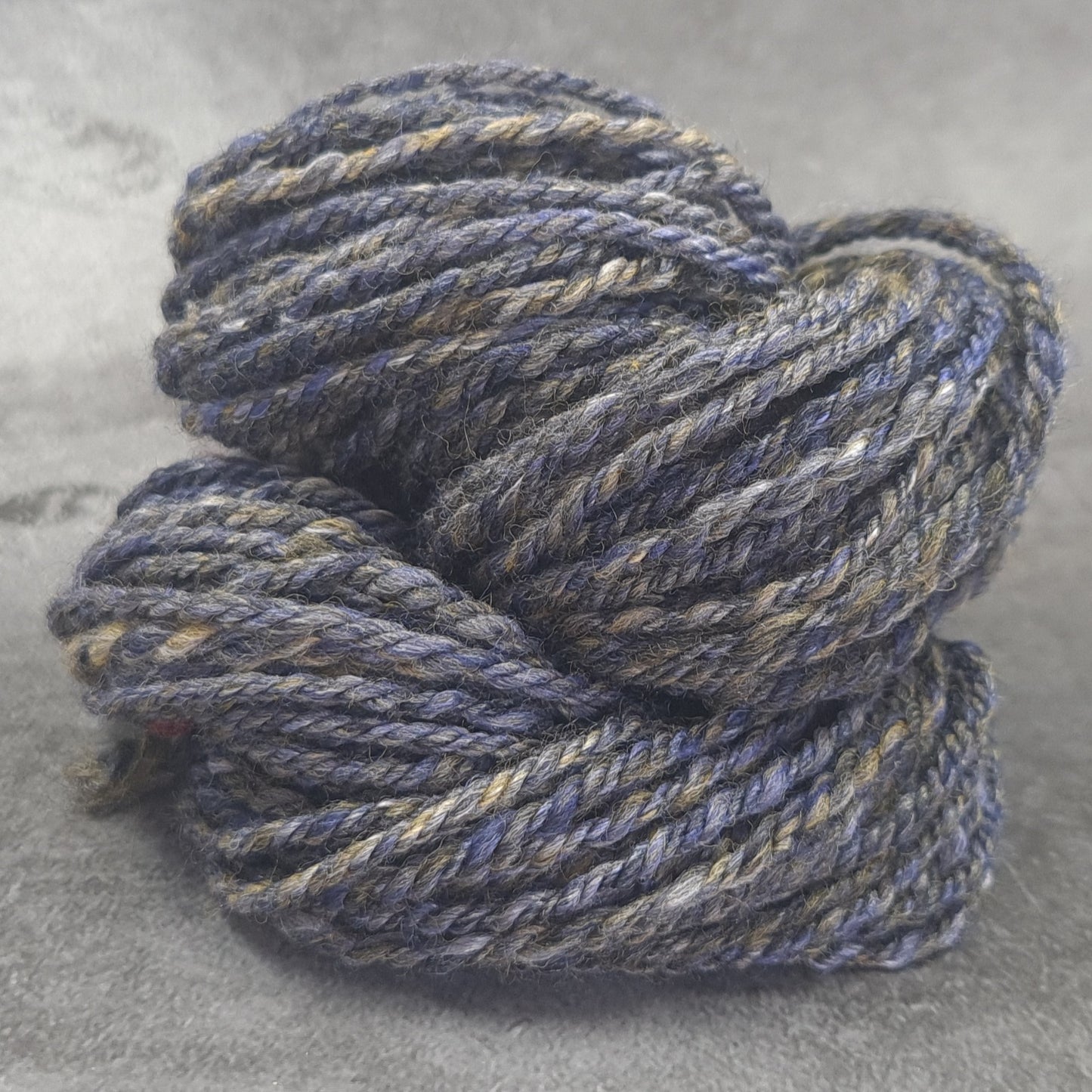 Handspun Worsted/Aran yarn, merino wool, alpaca & silk, mini skeins