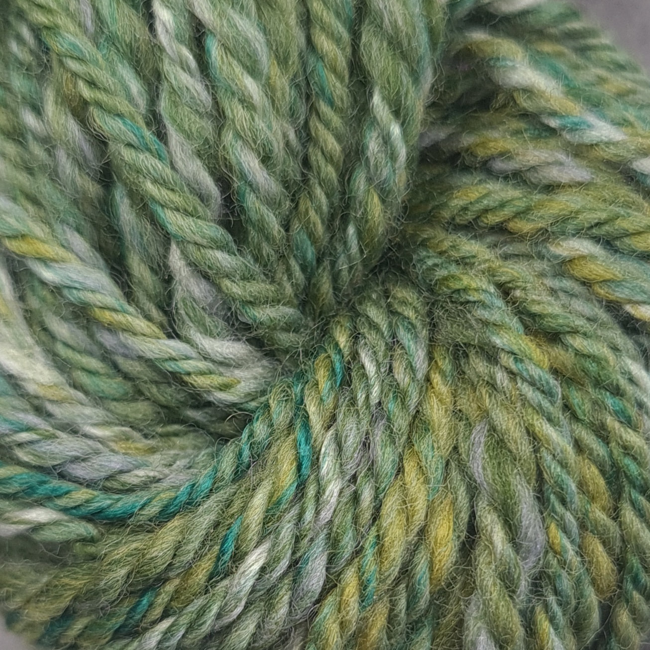 Handspun Worsted/Aran yarn, merino wool & bamboo, mini skeins