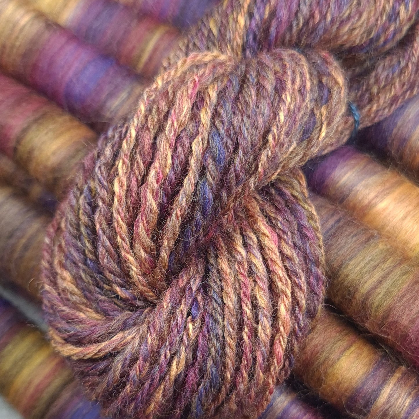 Rolags (or Punis) for spinning, Summer Nights, Special Edition August '24