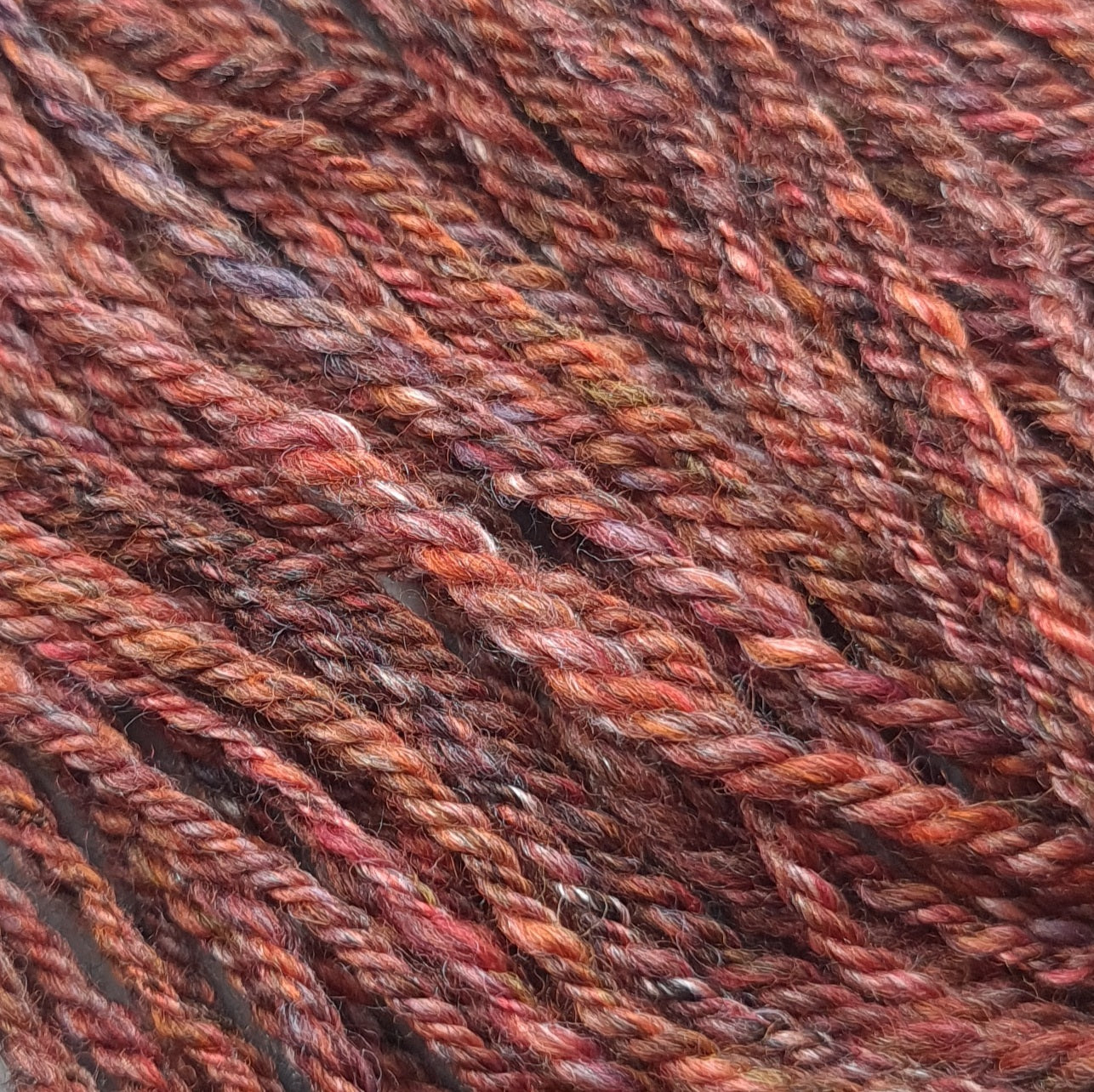 Handspun Worsted/Aran yarn, merino wool, alpaca & silk, mini skeins