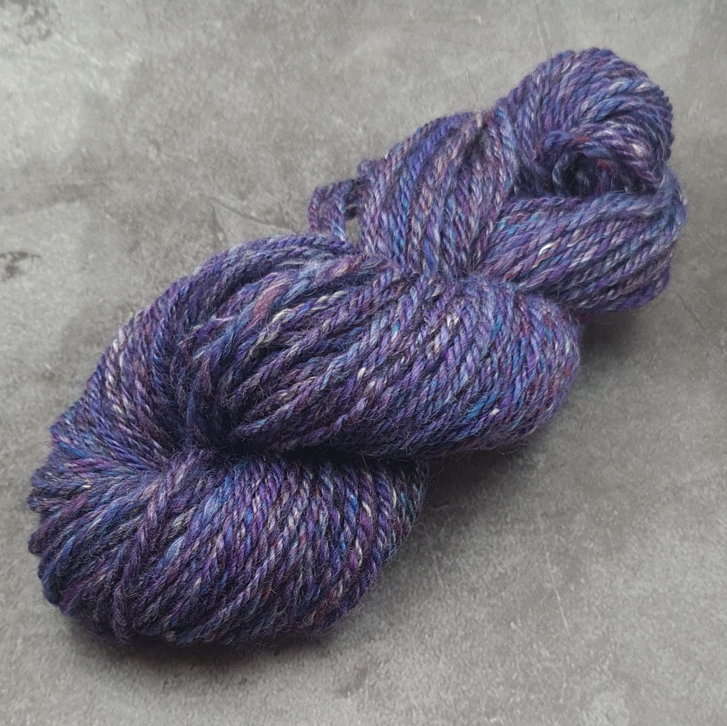 Handspun Worsted/Aran yarn, merino wool, alpaca & silk, mini skeins