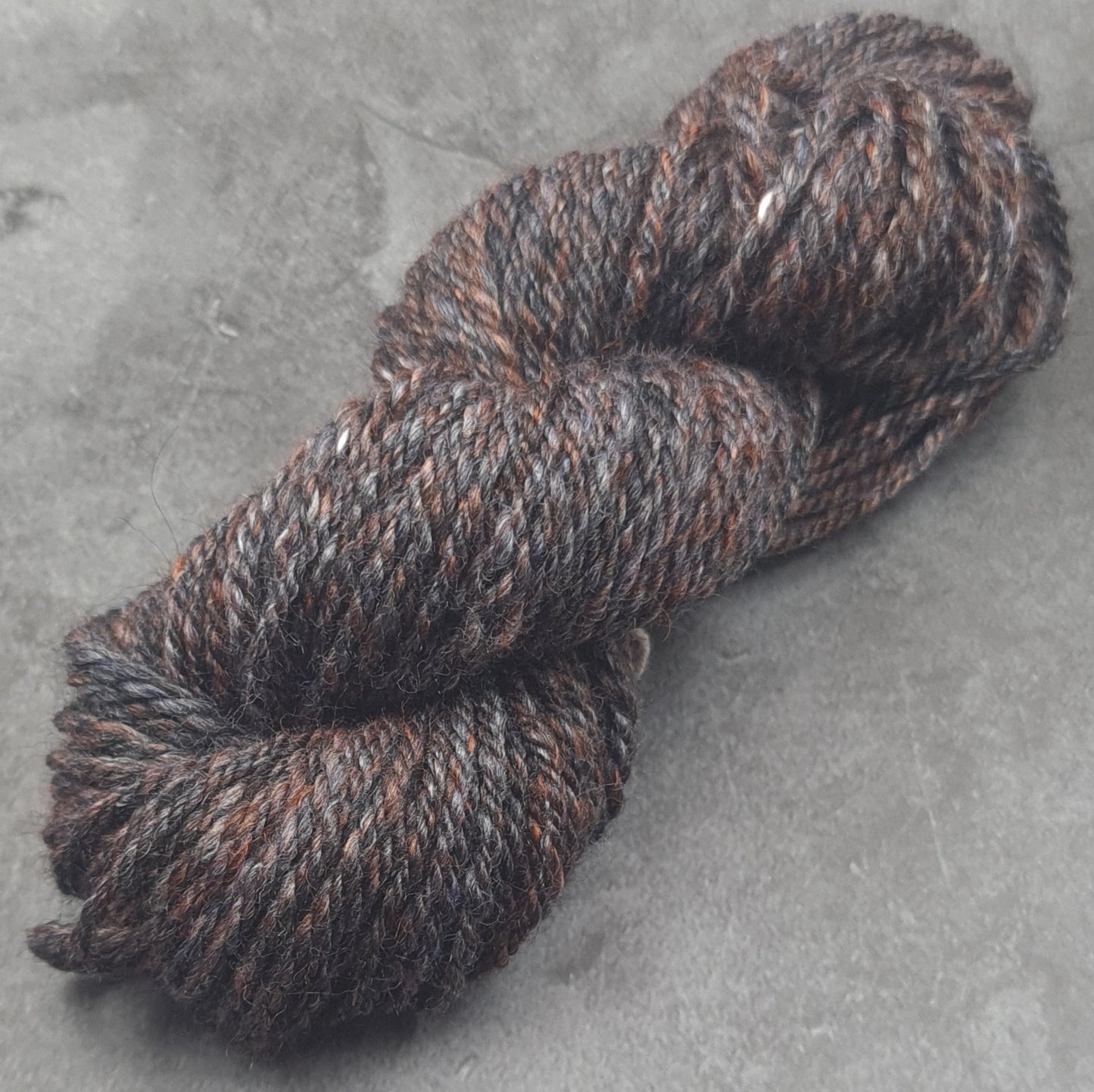 Handspun Worsted/Aran yarn, merino wool, alpaca & silk, mini skeins