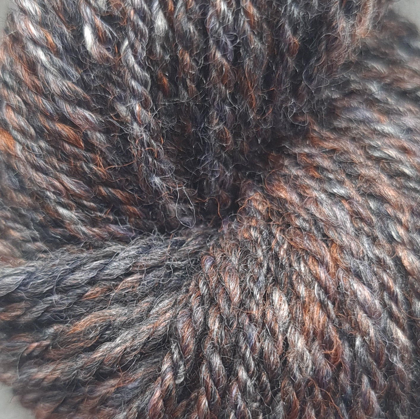 Handspun Worsted/Aran yarn, merino wool, alpaca & silk, mini skeins