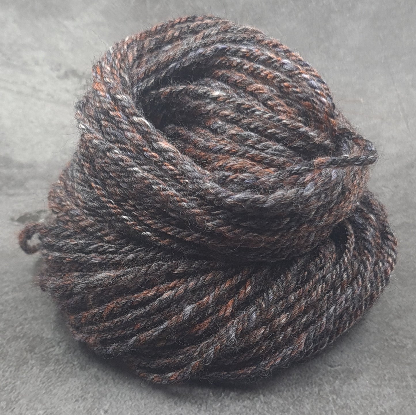 Handspun Worsted/Aran yarn, merino wool, alpaca & silk, mini skeins