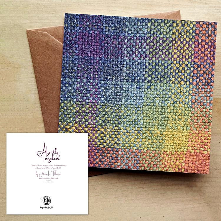 Greetings Cards with Handwoven Images