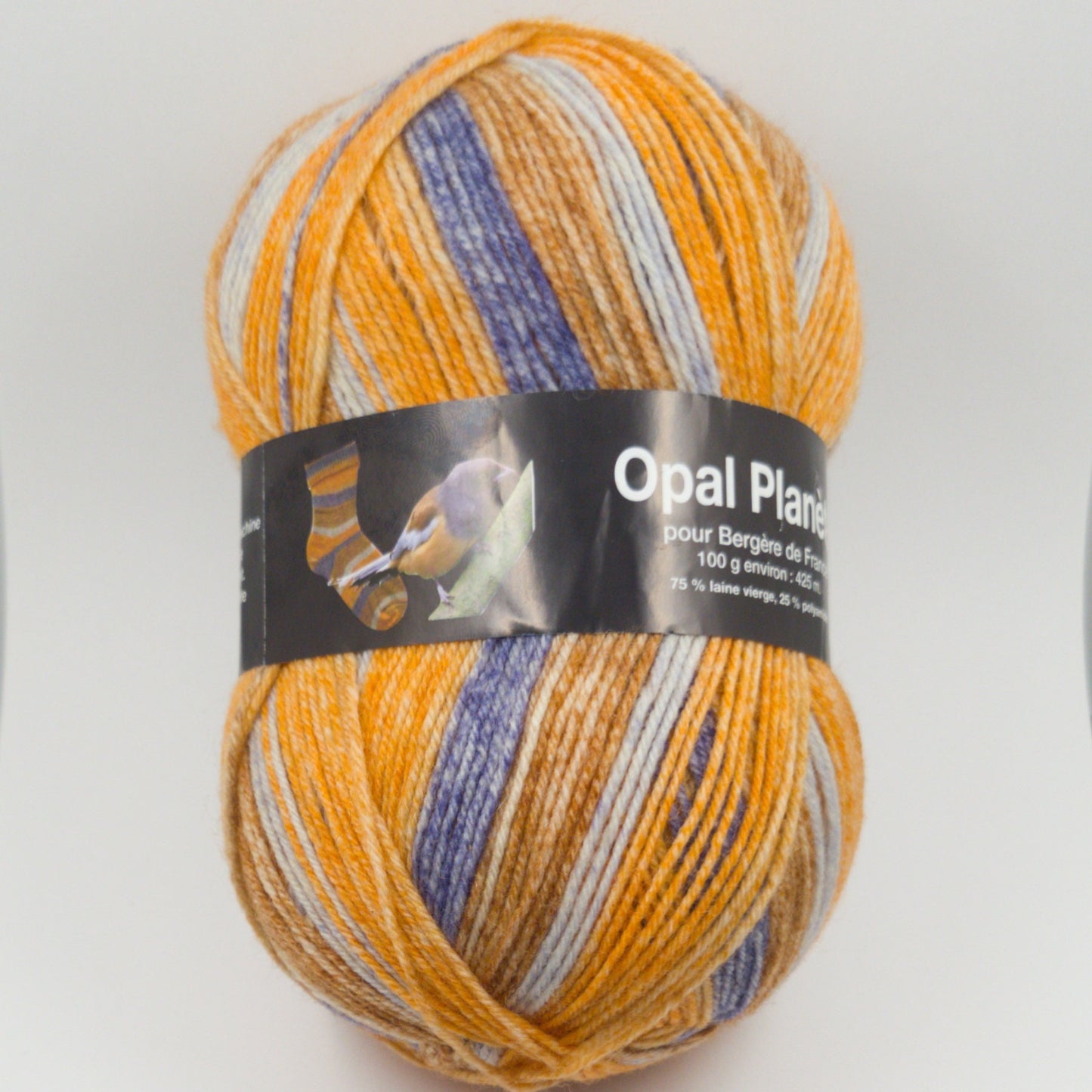 Self Patterning Sock Yarn, Opal Planet for Bergere de France, Antonia 23679, 100g