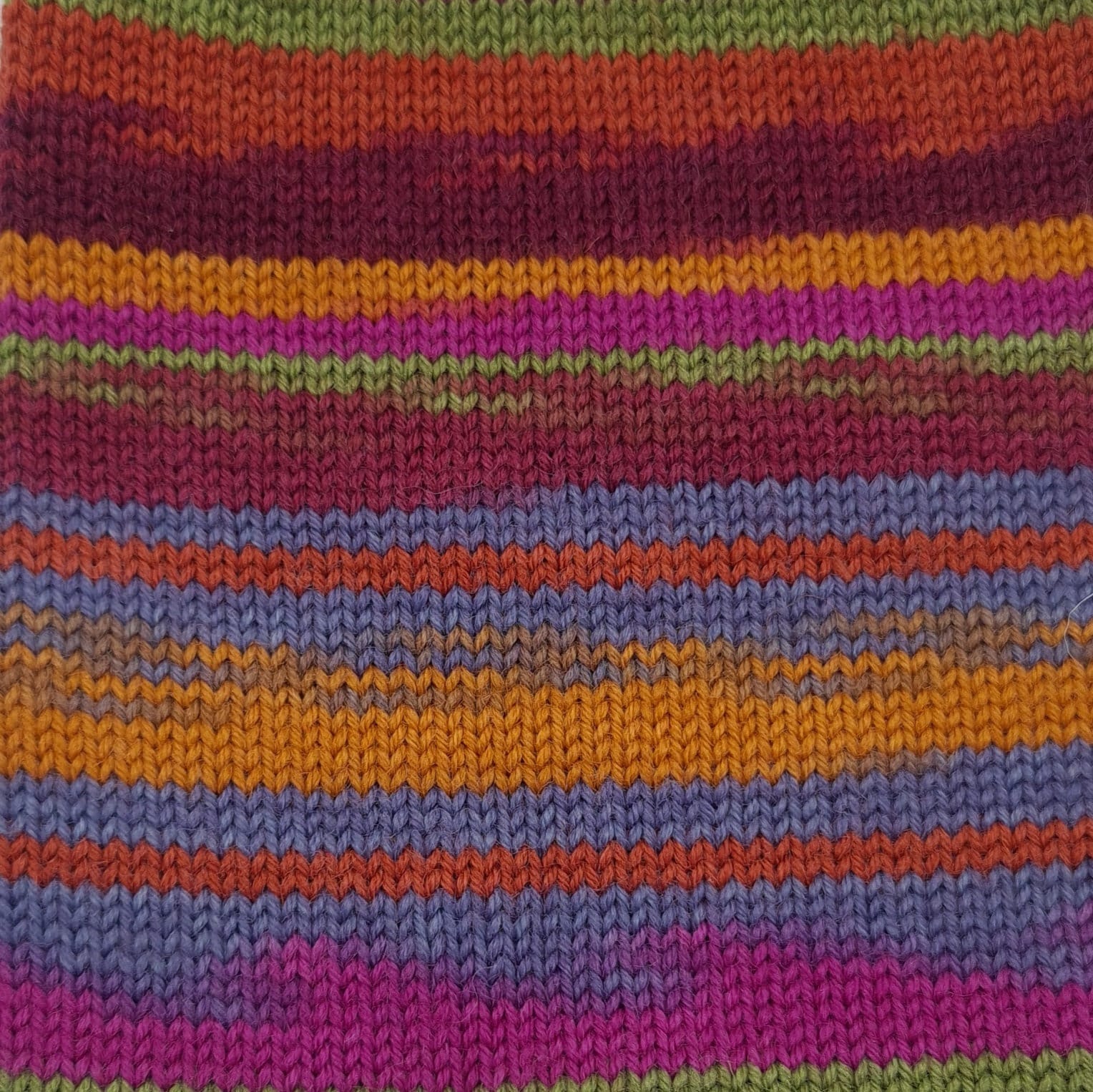 Sock Yarn - Self Patterning. 50g ball of Regia Design Line by Kaffe Fassett Exotic Color, Clay. FREE sock pattern. Wool Polyamide mix